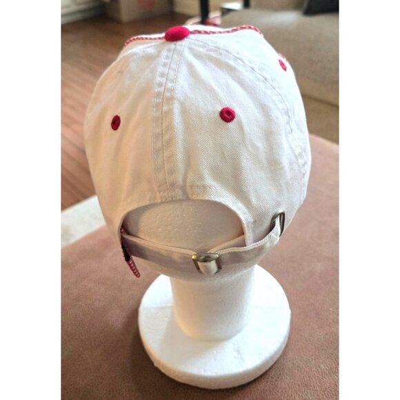 UGA Women's Baseball Cap w gingham trim Top of the World Go DAWGS - Picture 4 of 7